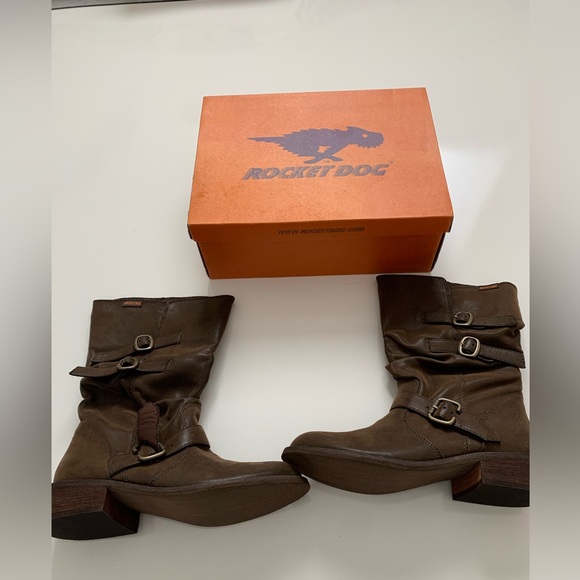 ROCKET DOG‎ Womens Trumble Ankle Boots Brown Size 7 New - Picture 2 of 9